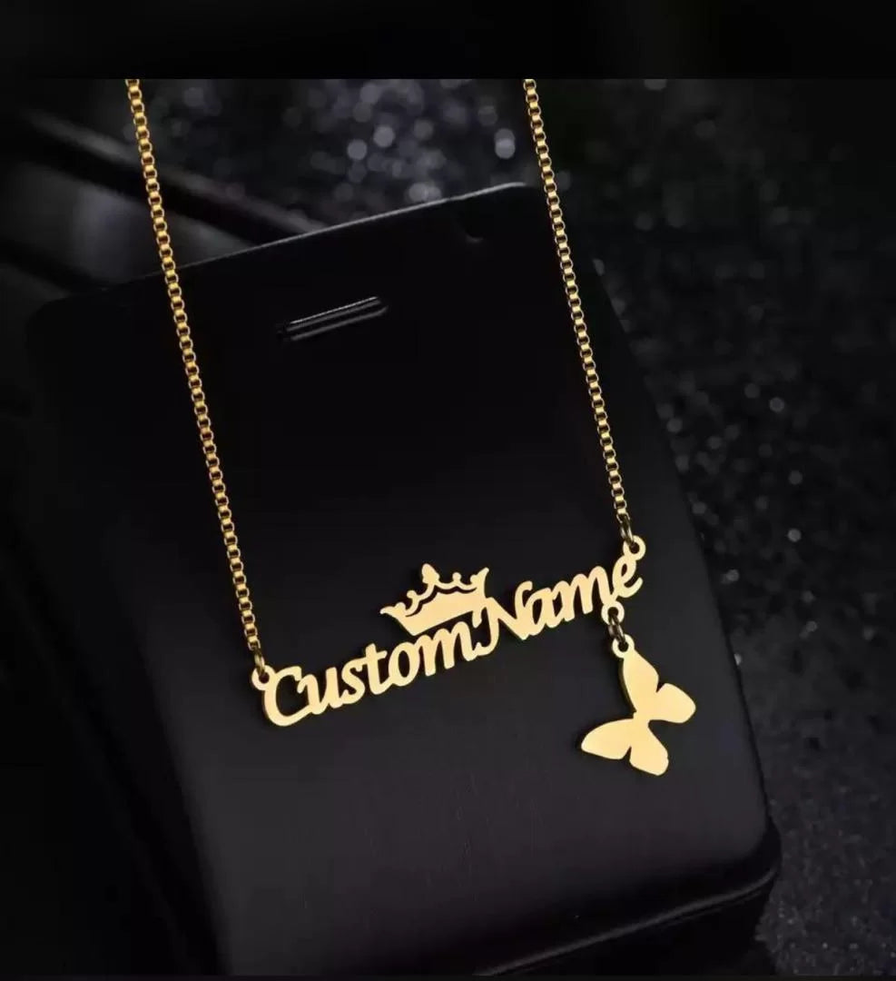 Customized Single Name Necklace